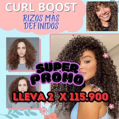 CREMA DE RIZOS EFECTO HIDRATANTE + VOLUMEN - CURLY BOOST™